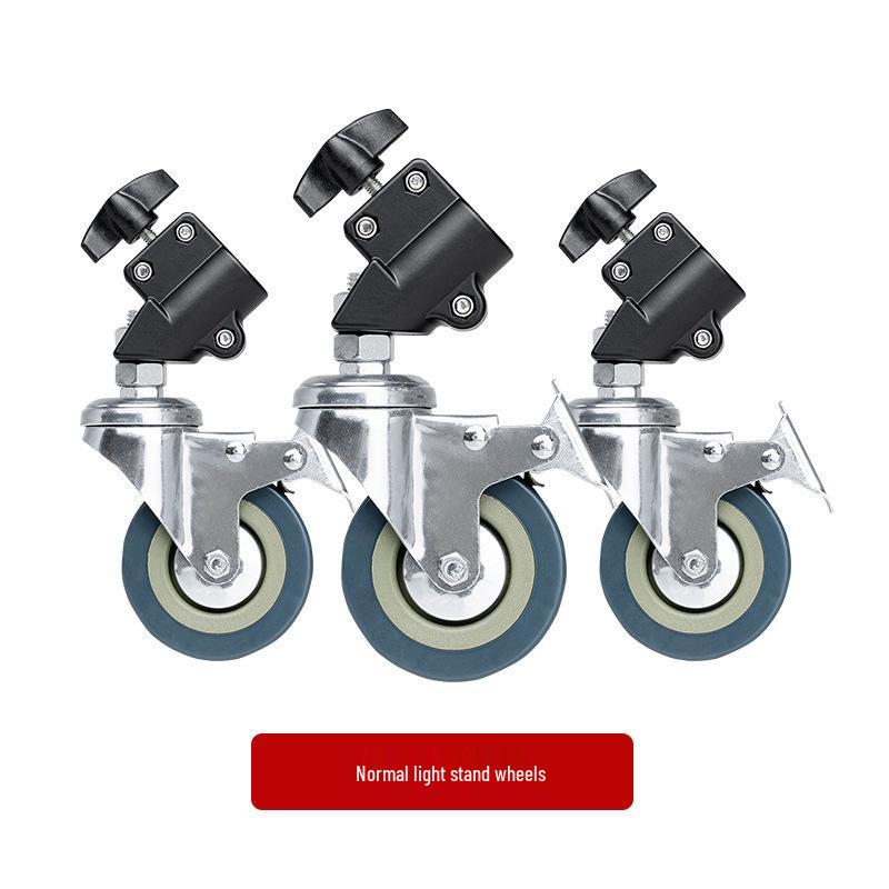 Ambitful Zhi Jie Photography Light Stand with Brakes - 22mm Tripod Legs and Universal Caster Wheels
Ambitful Zhi Jie Photography Light Stand with Brakes - 22mm Tripod Legs and Universal Caster Wheels