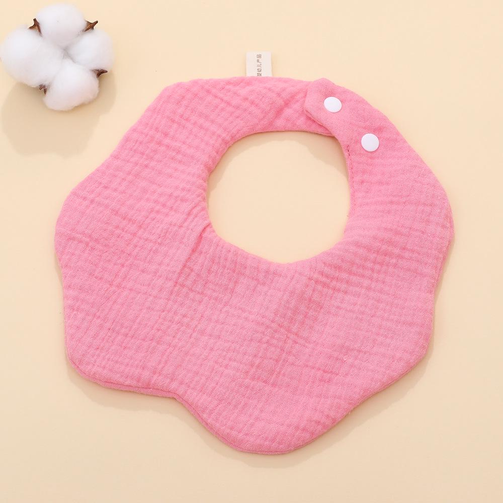 Шестислойный марлевый детский слюнявчик с вращающимся шейным платком ярко-розовый
Шестислойный марлевый детский слюнявчик с вращающимся шейным платком ярко-розовый