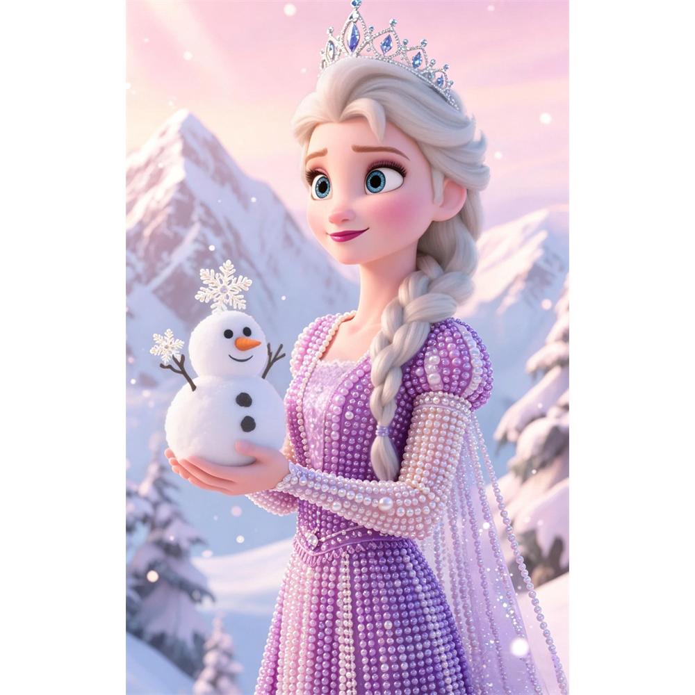 Disney Pearl Art Elsa Pearl Art Painting Kit Creative DIY Craft Set for Adults Beginners Unique Home Wall Decor Gift 30x40
Disney Pearl Art Elsa Pearl Art Painting Kit Creative DIY Craft Set for Adults Beginners Unique Home Wall Decor Gift 30x40