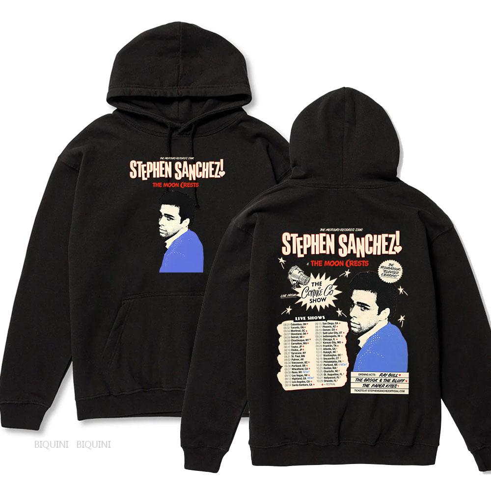 Stephen Sanchez The Moon Rests Tour 2024 Hoodies Long Sleeve Casual Men/Women Sweatshirt Hip Hop Unisex Streetwear Graphic Hoody XS белый
Stephen Sanchez The Moon Rests Tour 2024 Hoodies Long Sleeve Casual Men/Women Sweatshirt Hip Hop Unisex Streetwear Graphic Hoody XS белый