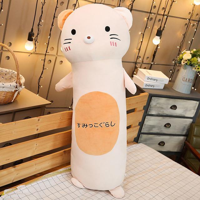 Японская анимация плюшевая подушка игрушка медведь и кот и динозавр и пингвин мультфильм мягкая кукла влюбленные подарок на день святого Валентина 50CM
Японская анимация плюшевая подушка игрушка медведь и кот и динозавр и пингвин мультфильм мягкая кукла влюбленные подарок на день святого Валентина 50CM