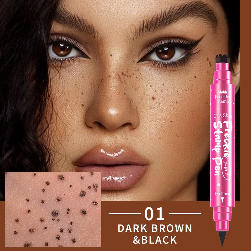 CosSkin Dual-Ended Freckle Eyeliner Pen Natural Waterproof Long-Lasting 01#
CosSkin Dual-Ended Freckle Eyeliner Pen Natural Waterproof Long-Lasting 01#