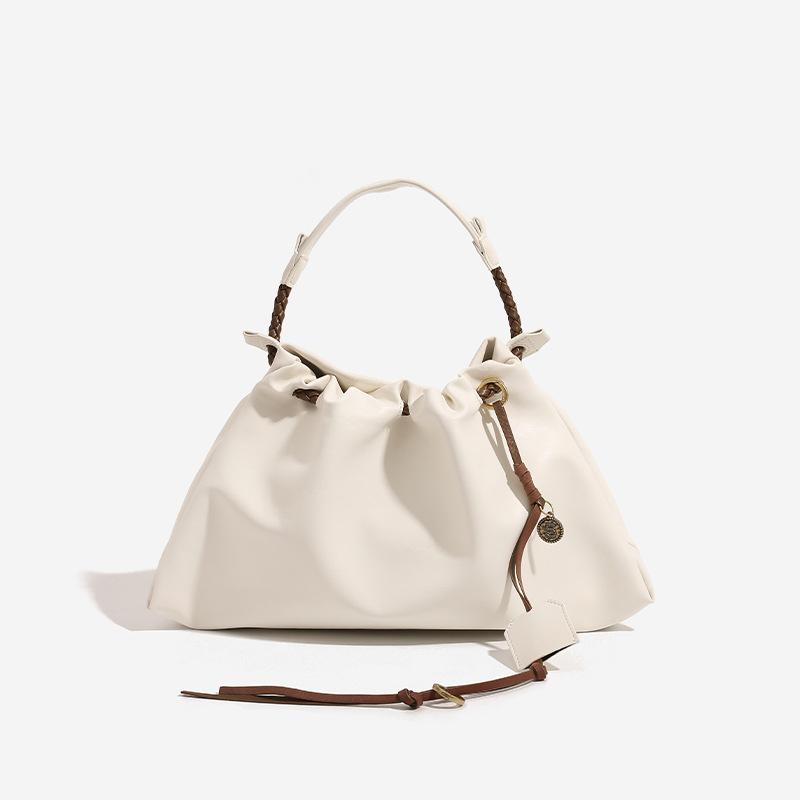 2025 Summer New Niche Handbag Fashion Commuting Tote Bag High-End Large-Capacity Trash Bag Hobo Bag Small White
2025 Summer New Niche Handbag Fashion Commuting Tote Bag High-End Large-Capacity Trash Bag Hobo Bag Small White