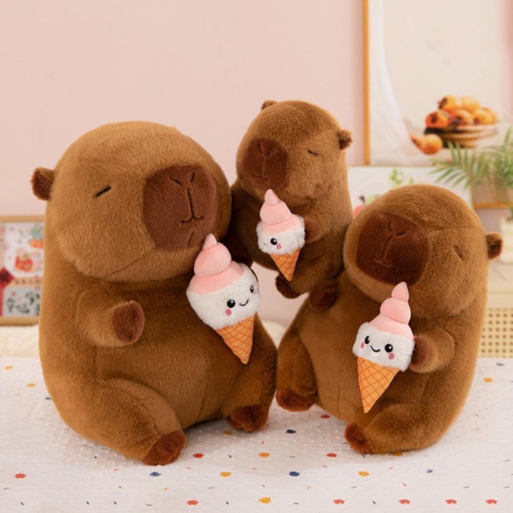 Ice Cream Capybara Plush Toy Fluffy Capybara Stuffed Doll Lovely Capybara Plush Doll Friends Gift 25cm-capybara
Ice Cream Capybara Plush Toy Fluffy Capybara Stuffed Doll Lovely Capybara Plush Doll Friends Gift 25cm-capybara