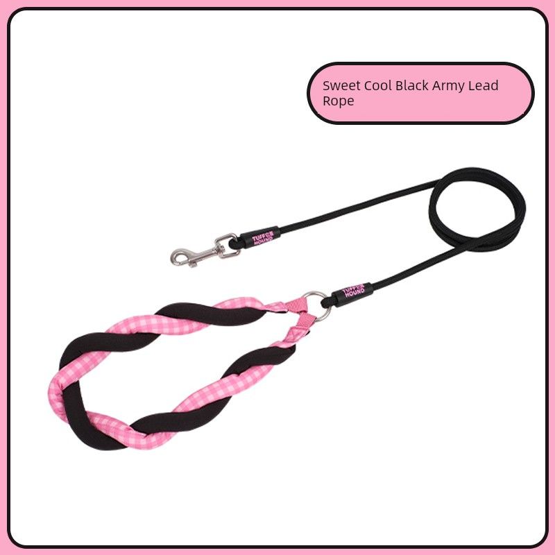Tuffhound Dog Hand Holding Rope Teddy Dog Leash Pet Supplies Small and Medium Dogs Dog Chain Bichon Free size 1.5 m Sweet cool black
Tuffhound Dog Hand Holding Rope Teddy Dog Leash Pet Supplies Small and Medium Dogs Dog Chain Bichon Free size 1.5 m Sweet cool black