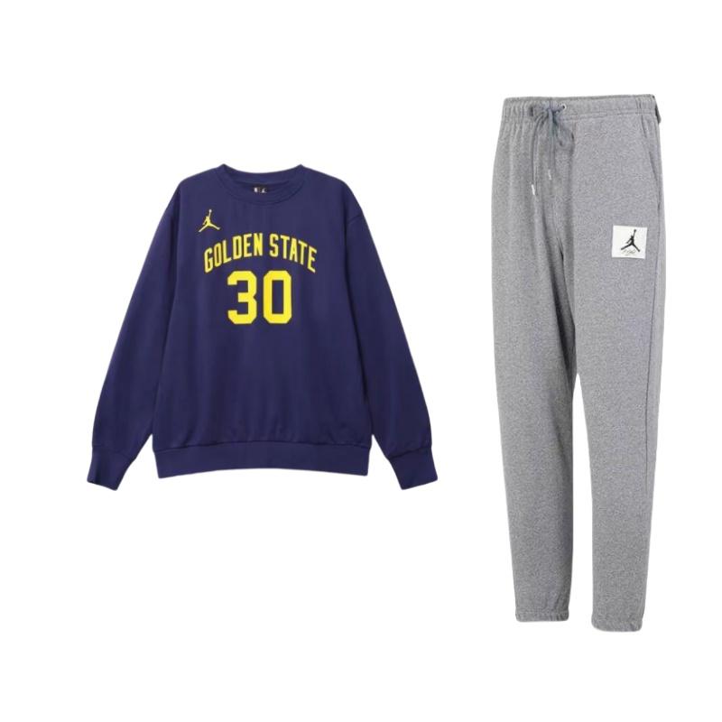 Jordan Comfortable Loose Long Sleeve Mid Waist Tied Soft Pants Casual Sports Suit Men suit DQ7469-091+-DN9821-421 S
Jordan Comfortable Loose Long Sleeve Mid Waist Tied Soft Pants Casual Sports Suit Men suit DQ7469-091+-DN9821-421 S