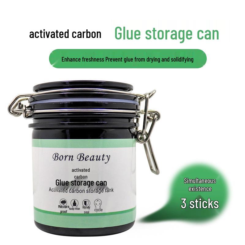 Eyelash Activated Carbon Glue Storage Jar: Moisture-Absorbing, Freshness-Extending, Sealed for Professional Artists
Eyelash Activated Carbon Glue Storage Jar: Moisture-Absorbing, Freshness-Extending, Sealed for Professional Artists