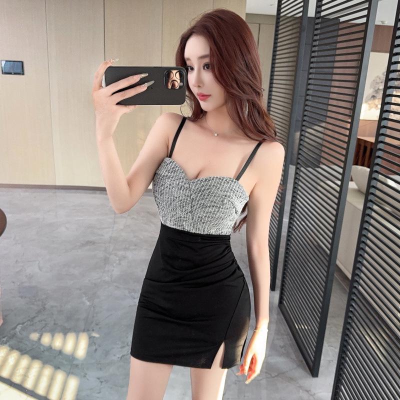 Women s Sexy Low-Cut Suspender Dress - New Hot Girl Tight Hip-Hugging Skirt Extra Large чёрный
Women s Sexy Low-Cut Suspender Dress - New Hot Girl Tight Hip-Hugging Skirt Extra Large чёрный