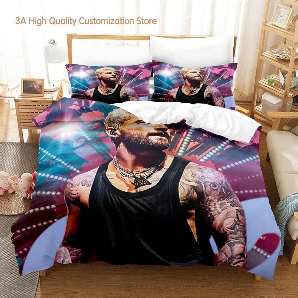 New Maluma Bedding Set Single Twin Full Queen King Size Bed Set Aldult Bedroom Duvetcover Sets 3D Print Hip Hop Bed Sheet Set 135x200cm
New Maluma Bedding Set Single Twin Full Queen King Size Bed Set Aldult Bedroom Duvetcover Sets 3D Print Hip Hop Bed Sheet Set 135x200cm