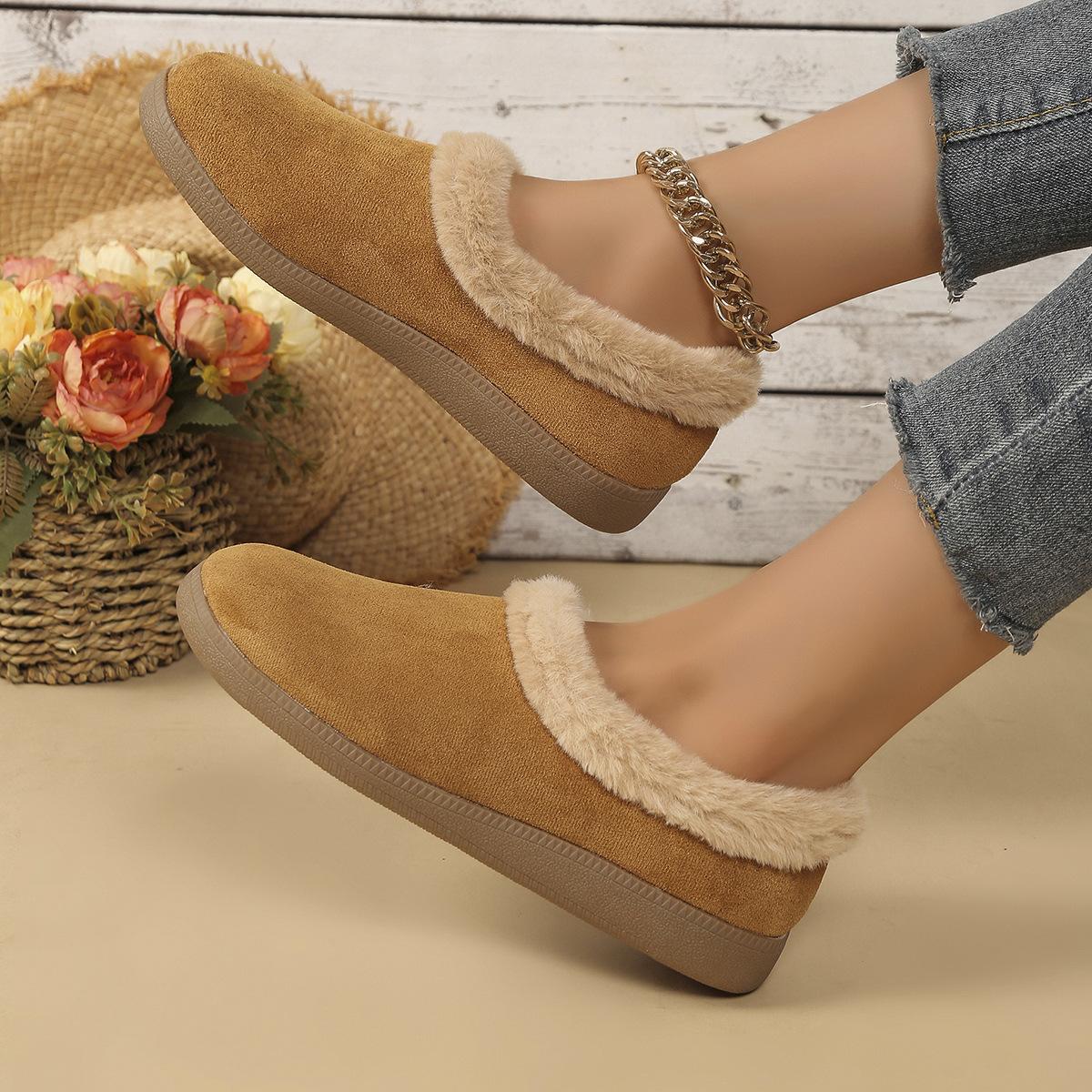 Mao Mao mouth snow boots women s 2025 winter new thick-soled short tube one-pedal lazy cotton shoes 43 коричневий
Mao Mao mouth snow boots women s 2025 winter new thick-soled short tube one-pedal lazy cotton shoes 43 коричневий