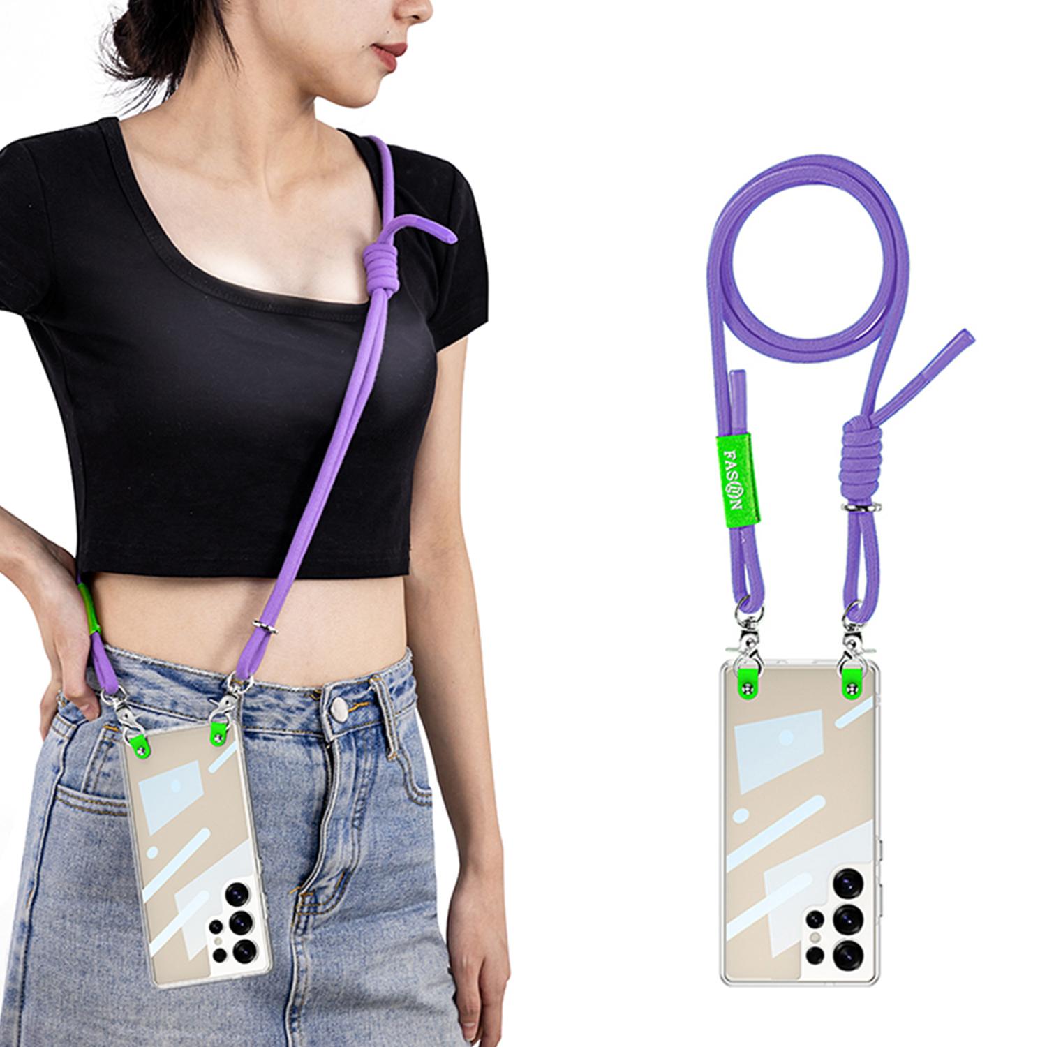 GKK For Samsung Galaxy S25 Ultra Case Anti-Drop PC+TPU Clear Phone Cover with Shoulder Strap Purple
GKK For Samsung Galaxy S25 Ultra Case Anti-Drop PC+TPU Clear Phone Cover with Shoulder Strap Purple