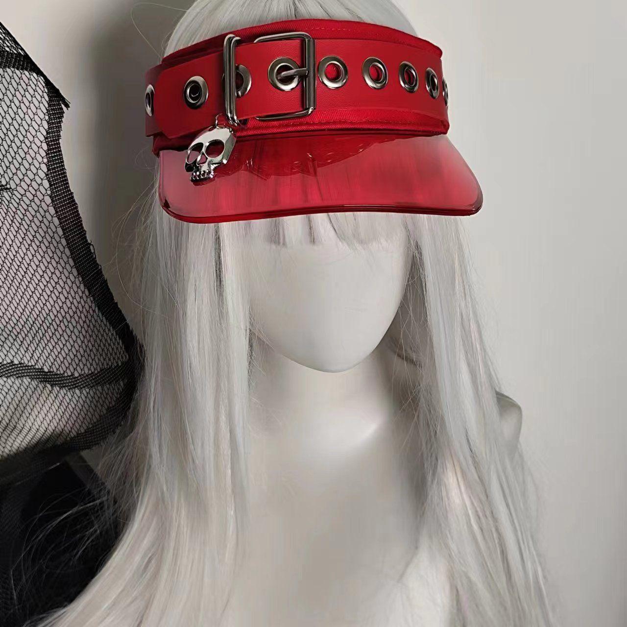 Бейсболка Hot Girl Skull y2k Punk Niche без корней шляпа от солнца, уникальная кожаная пряжка кепка с открытым верхом из желе чёрный
Бейсболка Hot Girl Skull y2k Punk Niche без корней шляпа от солнца, уникальная кожаная пряжка кепка с открытым верхом из желе чёрный