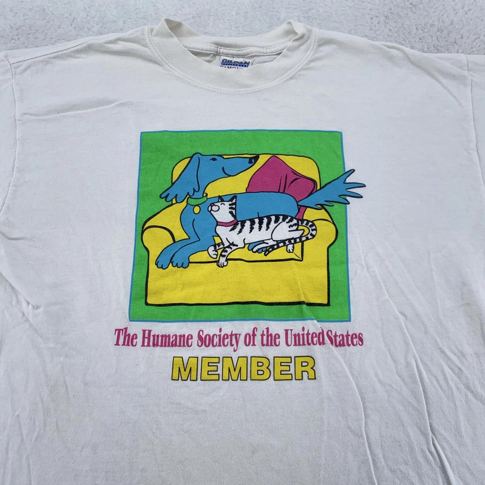 Vintage Humane Society Shirt Mens Large Dog Cat Graphic Member Animal Rescue 90s S
Vintage Humane Society Shirt Mens Large Dog Cat Graphic Member Animal Rescue 90s S