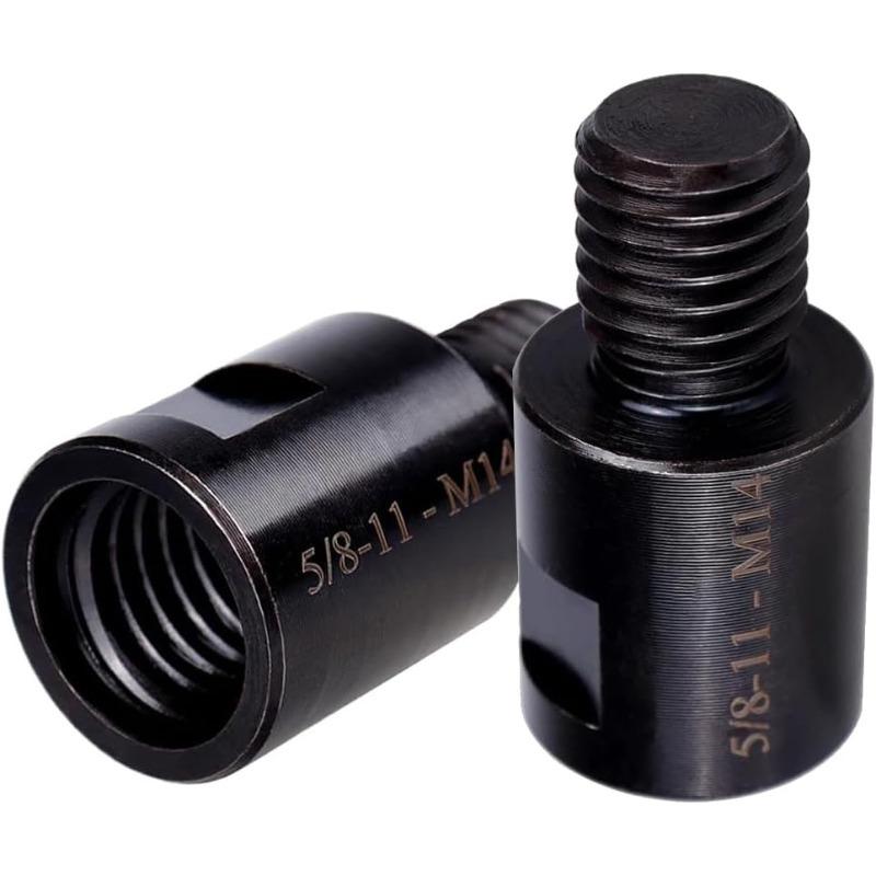 2pcs Metal Thread Adapter Set,5/8 -11 Female to M14/M10 Male,Drill Bit Polisher Interface Connector,No Electricity Required 2pcs чёрный
2pcs Metal Thread Adapter Set,5/8 -11 Female to M14/M10 Male,Drill Bit Polisher Interface Connector,No Electricity Required 2pcs чёрный