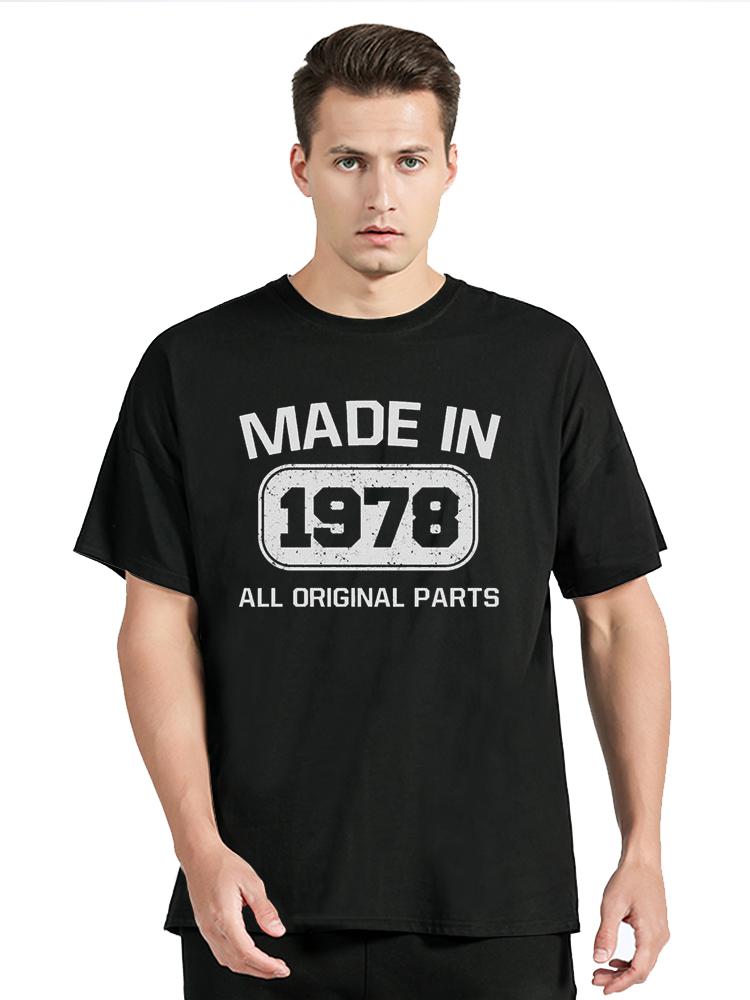 Made In 1978 All Original Parts Birthday Gifts T-Shirt Bday Gift New Fashion Cool Casual TShirt Men Tee Clothing Oversized To... S разноцветный
Made In 1978 All Original Parts Birthday Gifts T-Shirt Bday Gift New Fashion Cool Casual TShirt Men Tee Clothing Oversized To... S разноцветный