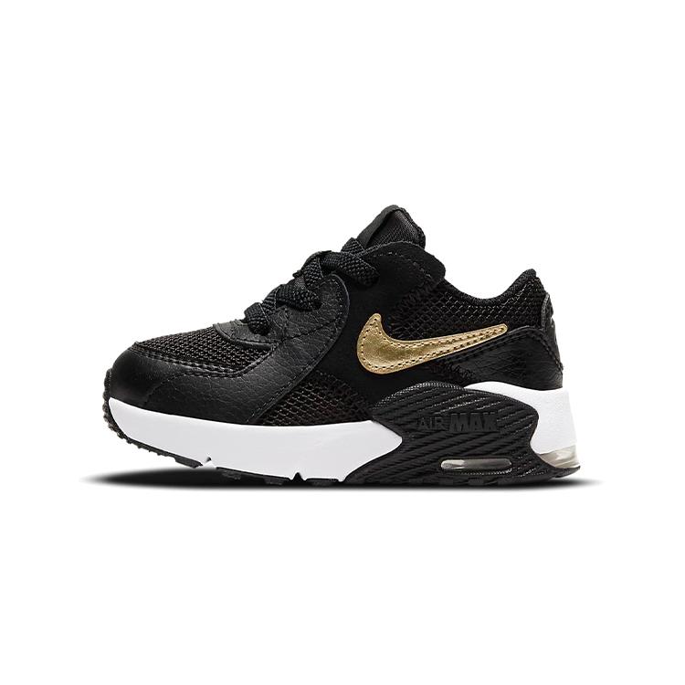 Nike Air Max Excee Abrasion Resistant Mid top Toddler Shoes Black Gold Infant And Toddler CD6893-006 21
Nike Air Max Excee Abrasion Resistant Mid top Toddler Shoes Black Gold Infant And Toddler CD6893-006 21