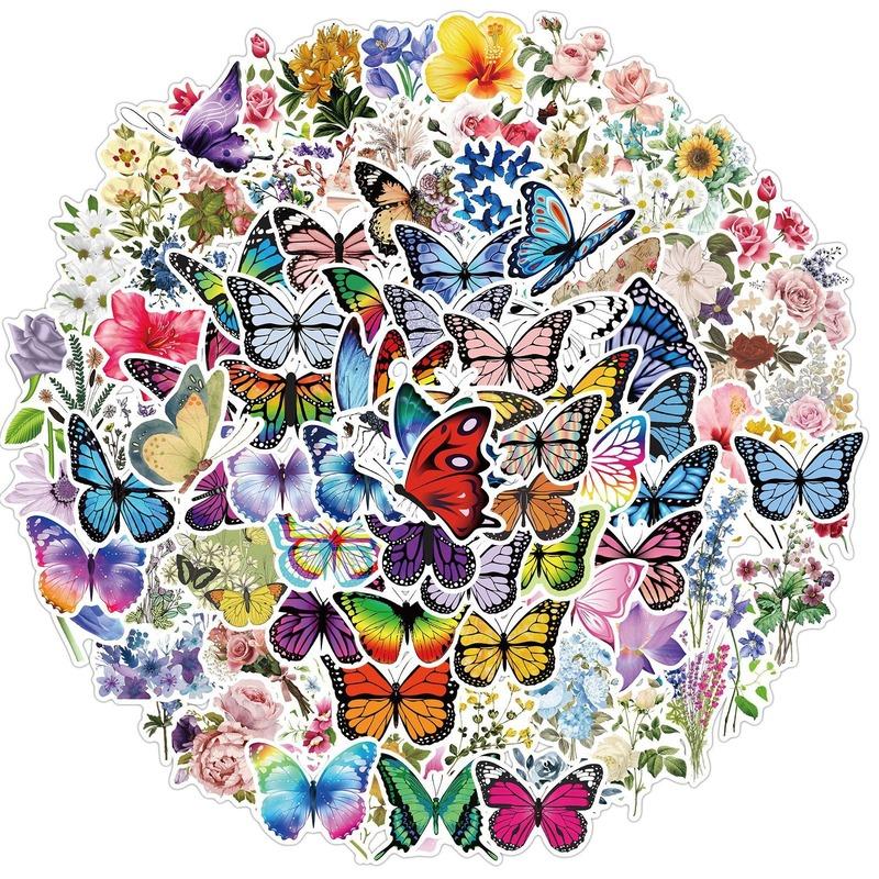 100pcs Butterfly Flower Graffiti Stickers for Phone Case Scrapbook Diary Skateboard Car Decoration
100pcs Butterfly Flower Graffiti Stickers for Phone Case Scrapbook Diary Skateboard Car Decoration