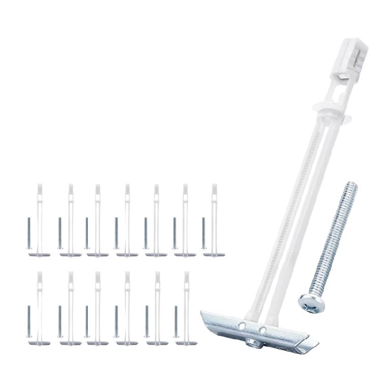 10Pcs Practical Drywalls Anchors With 2.5Inch Screws For Damage Frees Removal Plastic Plasterboard Anchors 1
10Pcs Practical Drywalls Anchors With 2.5Inch Screws For Damage Frees Removal Plastic Plasterboard Anchors 1