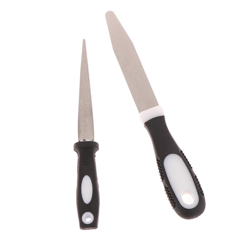 Diamond Sharpening Stone Kitchen Knife Various Specifications Double Color Handle Diamond Sharpening Knife A2
Diamond Sharpening Stone Kitchen Knife Various Specifications Double Color Handle Diamond Sharpening Knife A2