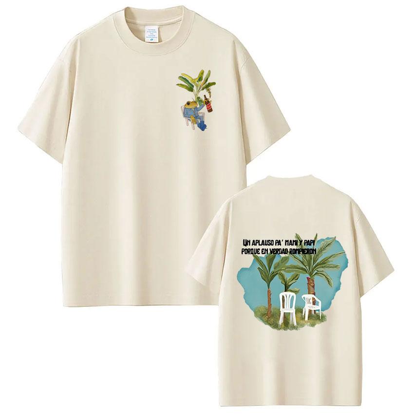 Rapper Bad Bunny T Shirts Debi Tirar Mas Fotos DTMF T-shirts Men Women Clothing Fashion Casual Short Sleeve Oversized T-shirt 5XL різнокольоровий
Rapper Bad Bunny T Shirts Debi Tirar Mas Fotos DTMF T-shirts Men Women Clothing Fashion Casual Short Sleeve Oversized T-shirt 5XL різнокольоровий