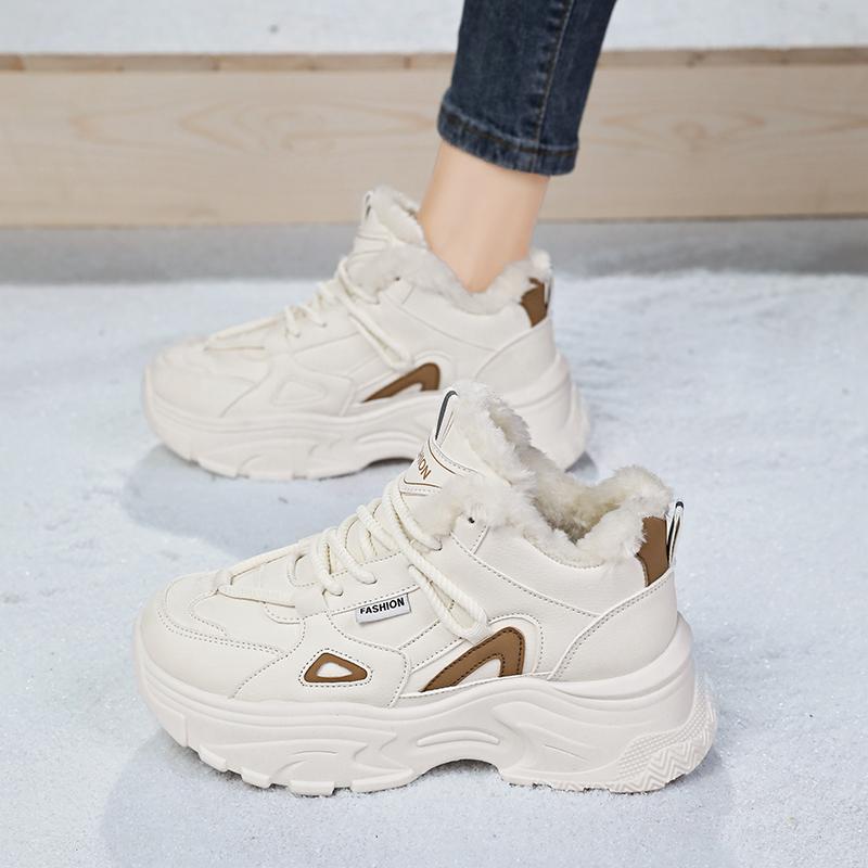 TUINANLE Warm Winter Sneakers Women Fur Cotton Shoes Casual Sports Skateboard Trainers Plush Comfort Snow Shoes 42 хаки
TUINANLE Warm Winter Sneakers Women Fur Cotton Shoes Casual Sports Skateboard Trainers Plush Comfort Snow Shoes 42 хаки
