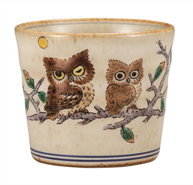 Кутани яки иватэя соба чоко (кружка) с дизайном совы, K9-406
Кутани яки иватэя соба чоко (кружка) с дизайном совы, K9-406