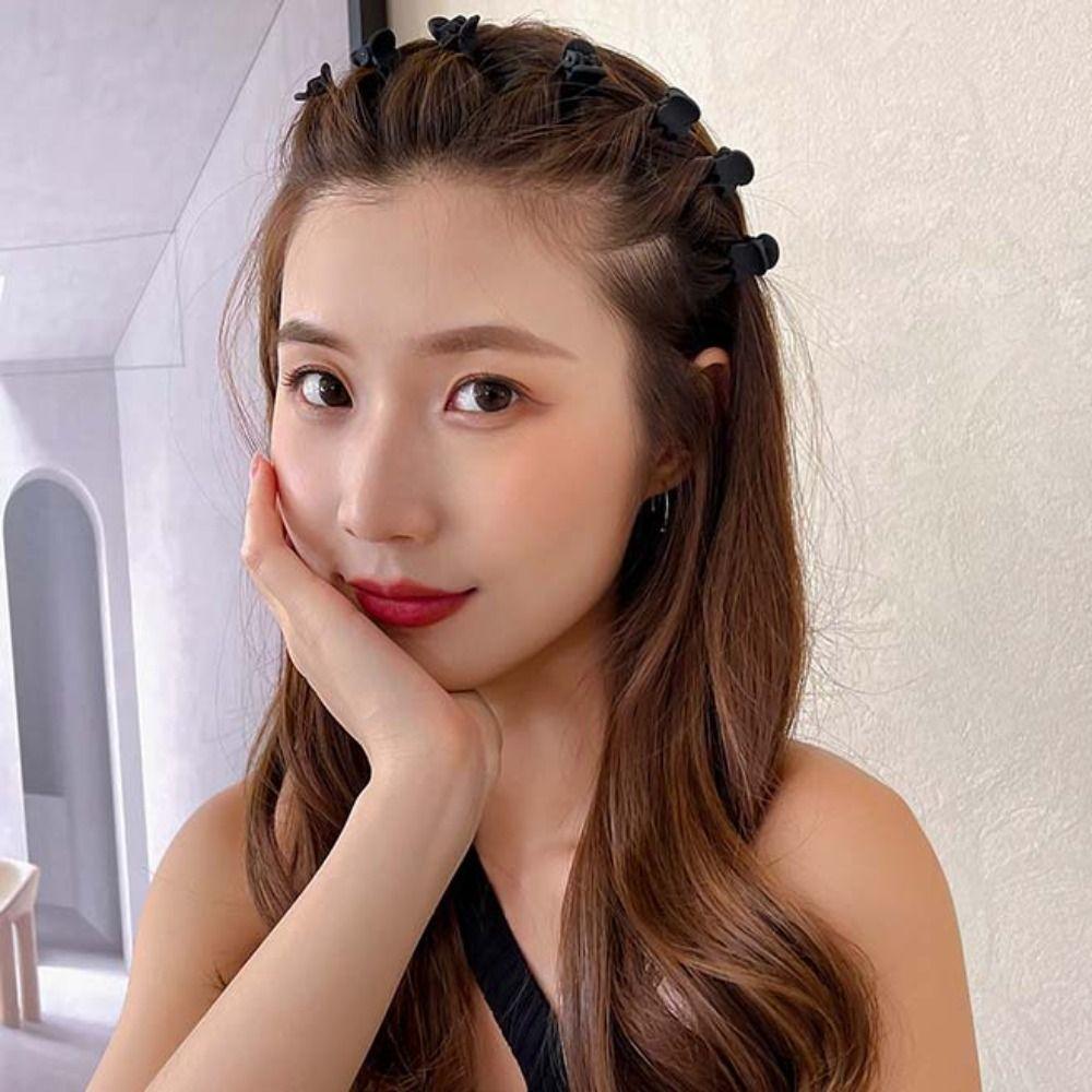 Children Hairpins Women s Mini Hair Clamp Solid Black Small Hair Claw Clip Headwear Children Bright Surface
Children Hairpins Women s Mini Hair Clamp Solid Black Small Hair Claw Clip Headwear Children Bright Surface