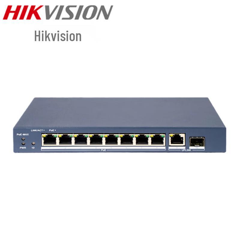 Hikvision 10-Port 110W Managed PoE Switch
Hikvision 10-Port 110W Managed PoE Switch