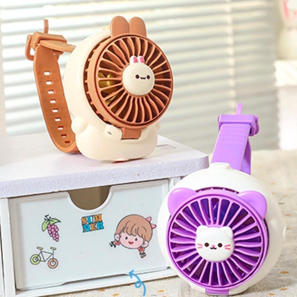 3 Speeds Capybara Electric Fan USB Charging Watch Small Fan Portable Cute Watch Fan Travel Style 3
3 Speeds Capybara Electric Fan USB Charging Watch Small Fan Portable Cute Watch Fan Travel Style 3