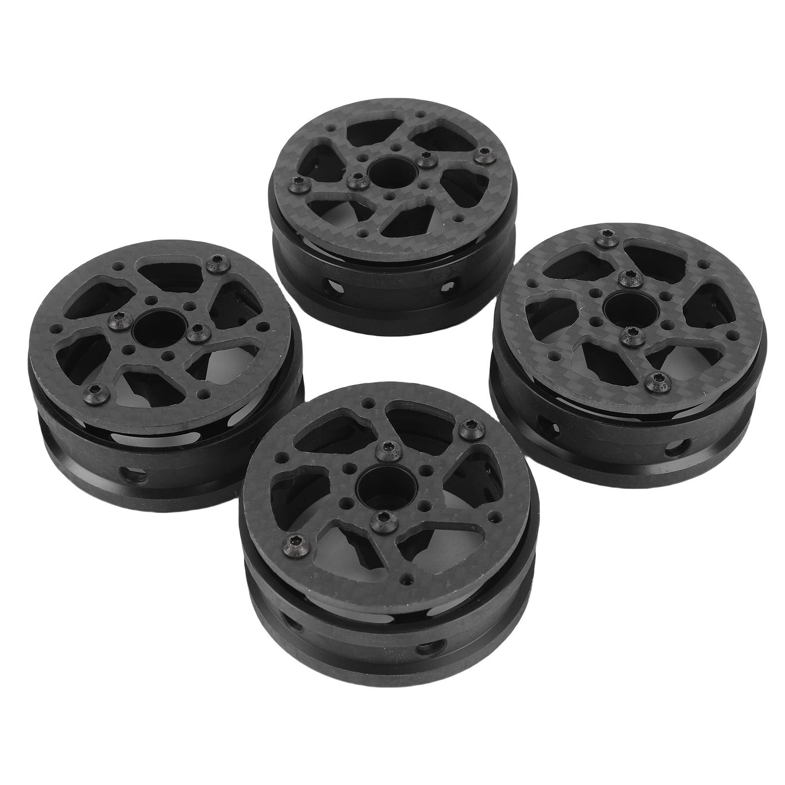 4 Pcs 1.9 Inch 1/10 RC Wheel Rims Replacement for SCX10 D90 Capra Carbon Fiber Lightweight RC Crawler Wheel Rims
4 Pcs 1.9 Inch 1/10 RC Wheel Rims Replacement for SCX10 D90 Capra Carbon Fiber Lightweight RC Crawler Wheel Rims