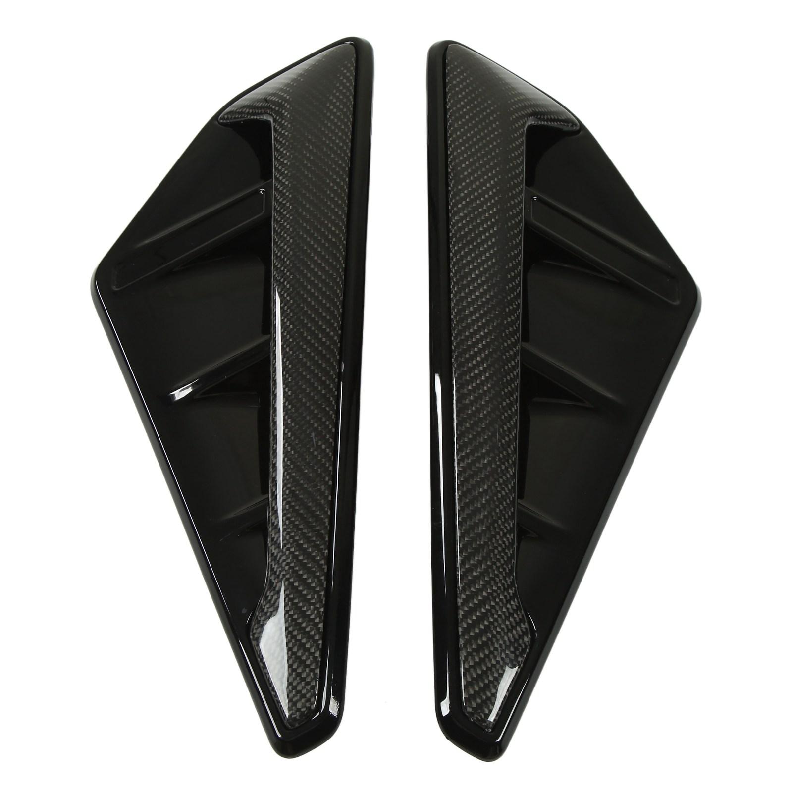 1 Pair Fender Side Vent Cover Trim Carbon Fiber Air Outlet Frame Replacement for X5 X5M F95 2019‑2022
1 Pair Fender Side Vent Cover Trim Carbon Fiber Air Outlet Frame Replacement for X5 X5M F95 2019‑2022