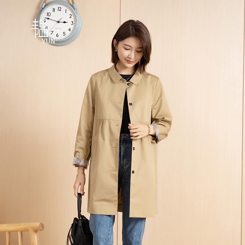 YUN Women s Medium-Length Trench Coat, Plus Size, Spring/Autumn, High-End Khaki Casual Jacket (2025) 2XL (135-150 jin) хаки
YUN Women s Medium-Length Trench Coat, Plus Size, Spring/Autumn, High-End Khaki Casual Jacket (2025) 2XL (135-150 jin) хаки