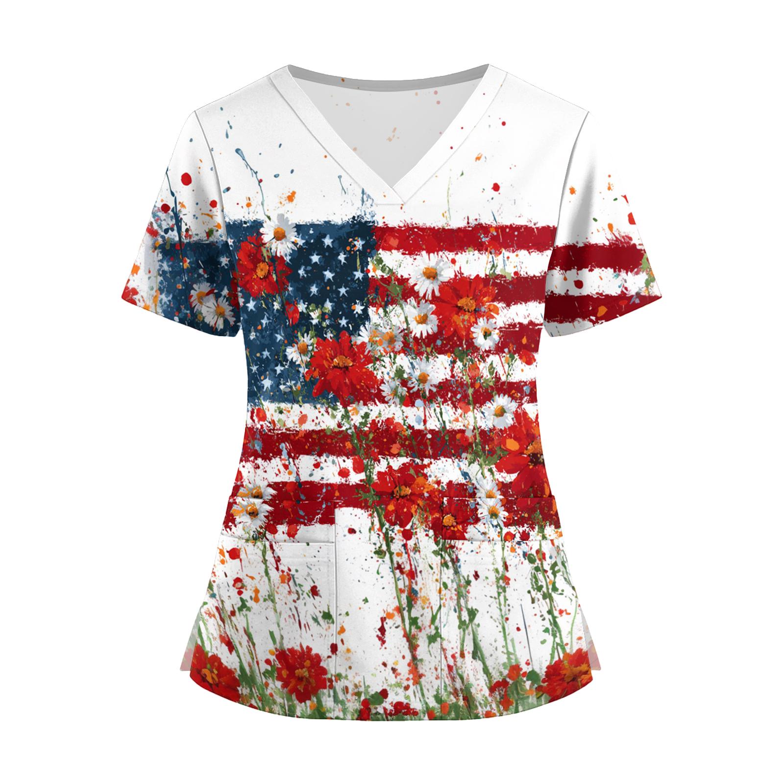 Women s Fashion V-Neck Short Sleeve Overalls With Pockets Print Tops Clothes XL білий
Women s Fashion V-Neck Short Sleeve Overalls With Pockets Print Tops Clothes XL білий