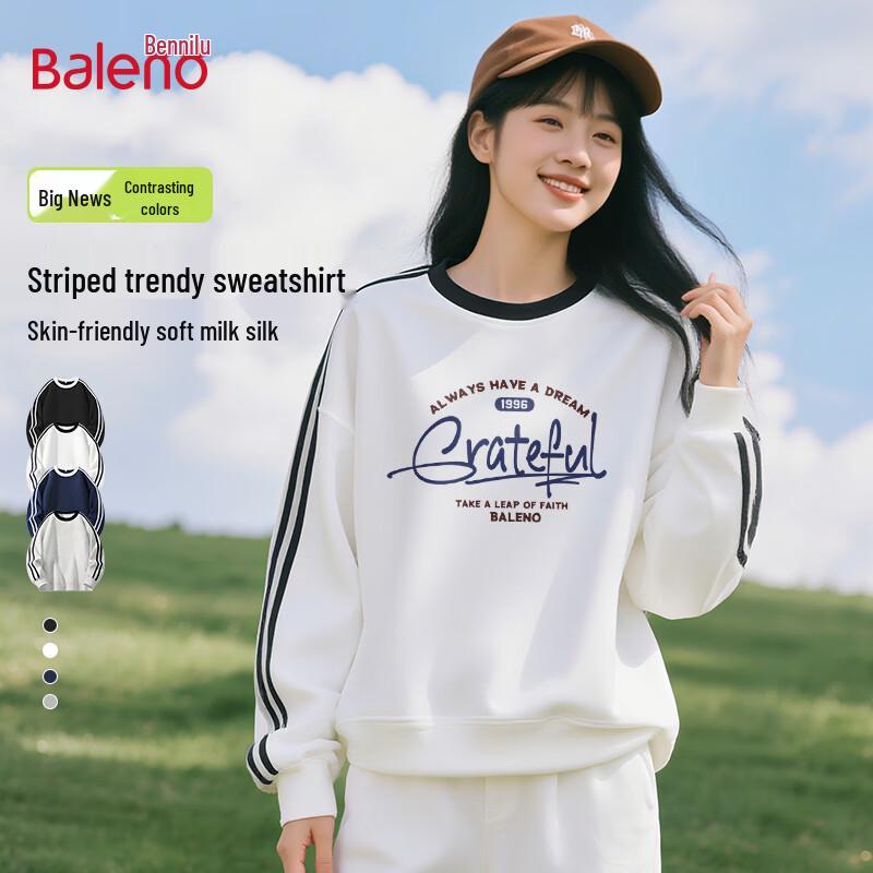 Baleno Women s Oversized BNL Letter Print Sweatshirt 2XL
Baleno Women s Oversized BNL Letter Print Sweatshirt 2XL