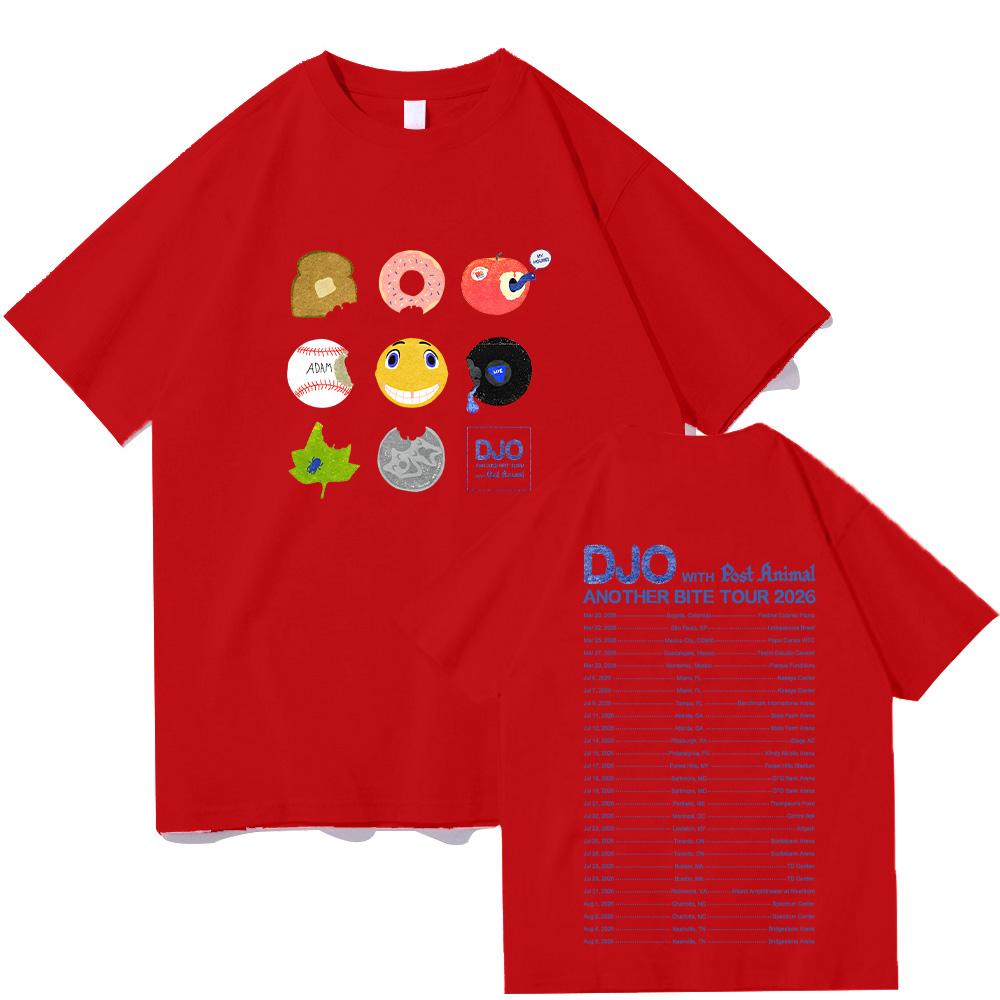 Djo Another Bite Tour 2026 T-Shirt Joe Keery The Crux Graphic Clothing Cotton Summer Round Neck T Shirt Women Men Tees Top XXL червоний
Djo Another Bite Tour 2026 T-Shirt Joe Keery The Crux Graphic Clothing Cotton Summer Round Neck T Shirt Women Men Tees Top XXL червоний