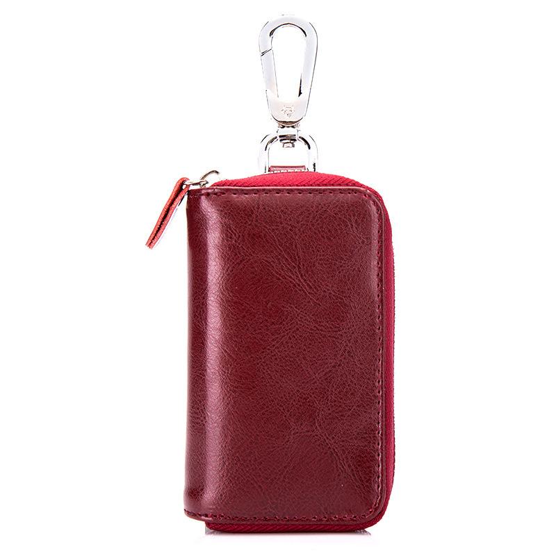 Men s key bag, one piece of large-capacity genuine leather, new car remote control key bag, multi-functional waist hanging.
Men s key bag, one piece of large-capacity genuine leather, new car remote control key bag, multi-functional waist hanging.