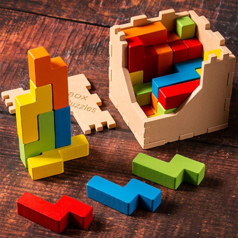 IQ IQ Puzzle Mind Brain Teaser Сборка 3D деревянных головоломок для детей и взрослых
IQ IQ Puzzle Mind Brain Teaser Сборка 3D деревянных головоломок для детей и взрослых