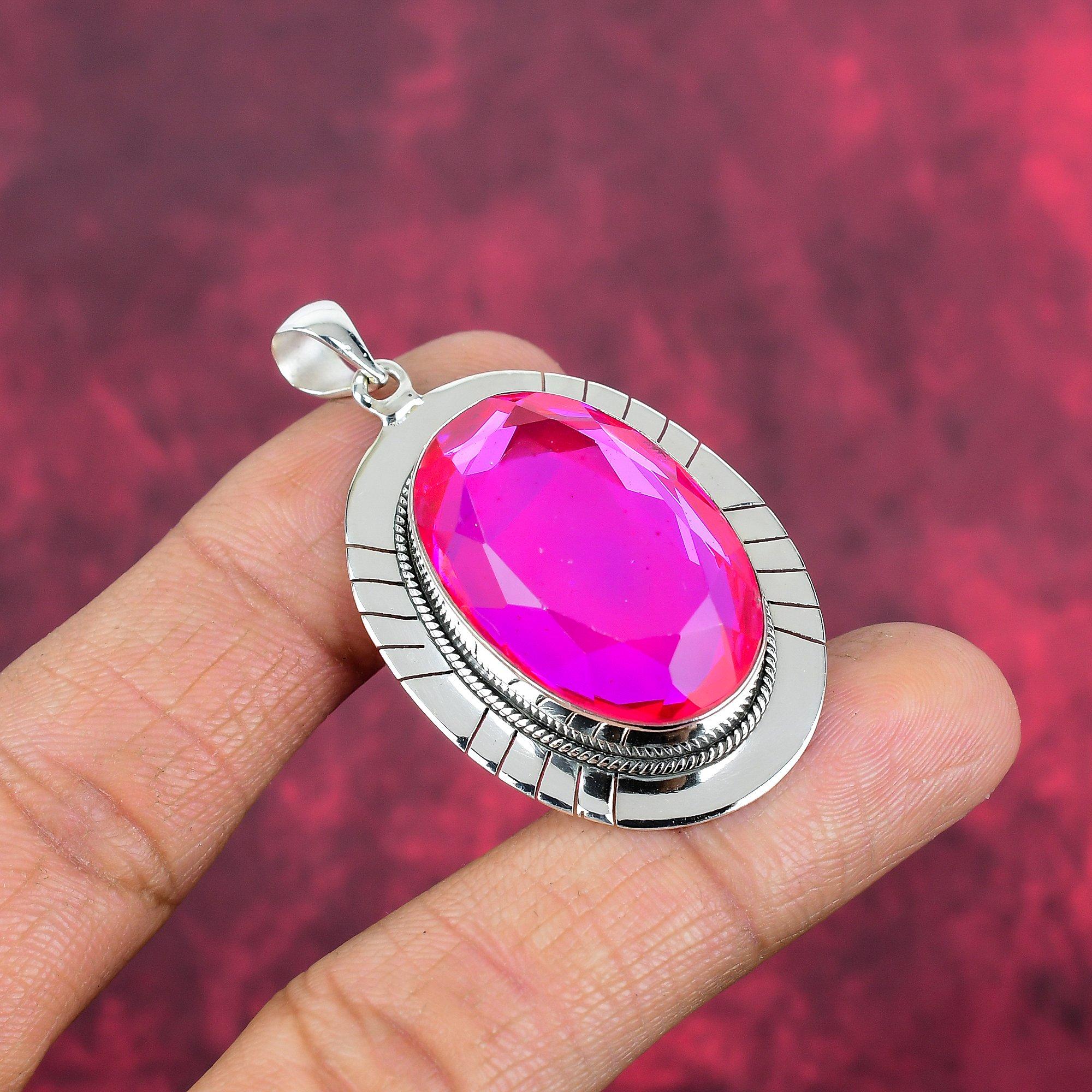 Подвеска Mystic Topaz из цельного серебра 925 пробы, подвеска из драгоценного камня ручной работы, на День памяти 2 Inches розовый
Подвеска Mystic Topaz из цельного серебра 925 пробы, подвеска из драгоценного камня ручной работы, на День памяти 2 Inches розовый