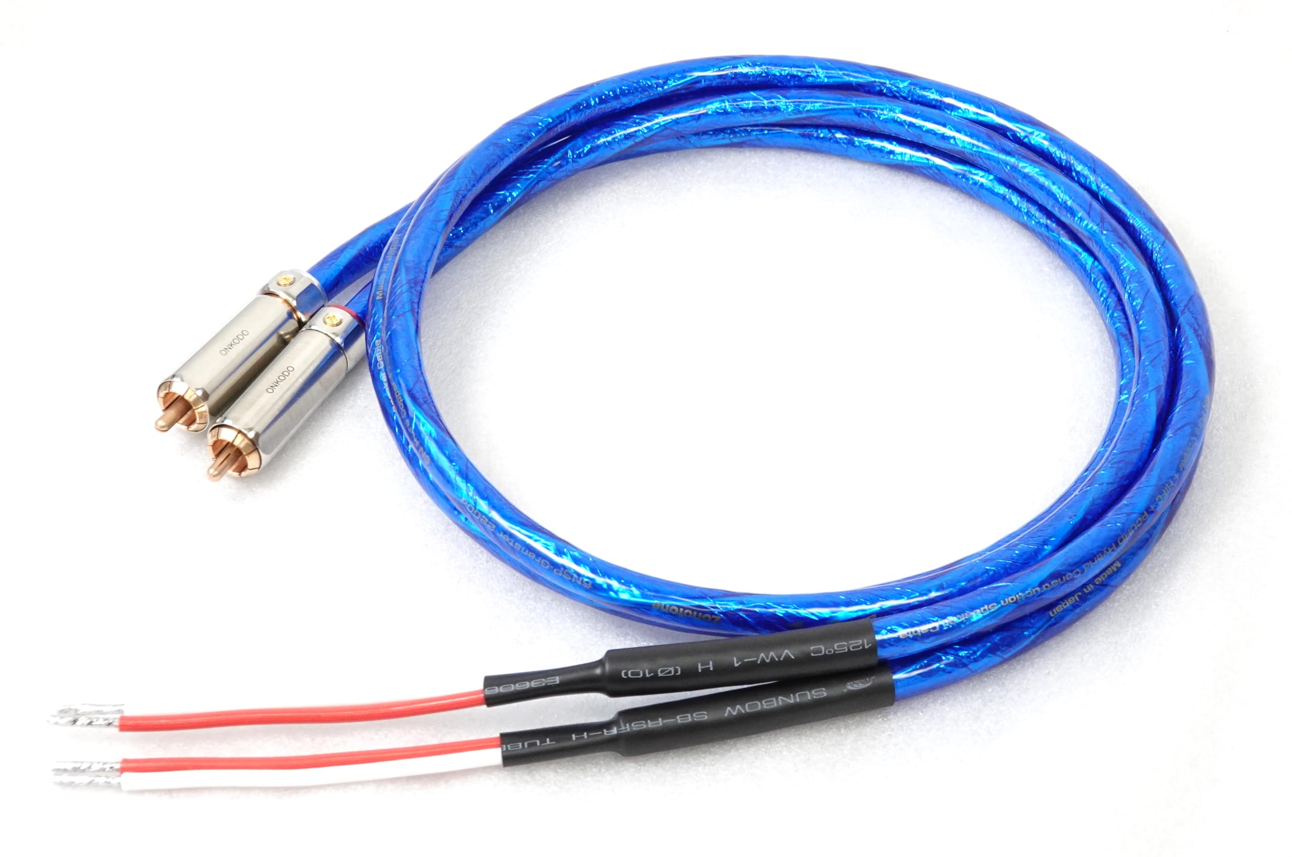 ONKODO RCA loose end conversion speaker cable 6NSP-Granster 2200 High-grade non-plated - (2.5m)
ONKODO RCA loose end conversion speaker cable 6NSP-Granster 2200 High-grade non-plated - (2.5m)