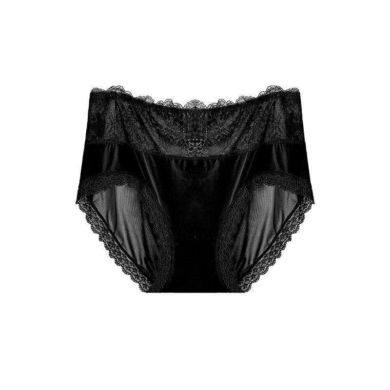Трусики больших размеров с высокой талией, трусики из ледяного шелка для женщин, трусы, кружевное нижнее белье 5XL чёрный
Трусики больших размеров с высокой талией, трусики из ледяного шелка для женщин, трусы, кружевное нижнее белье 5XL чёрный