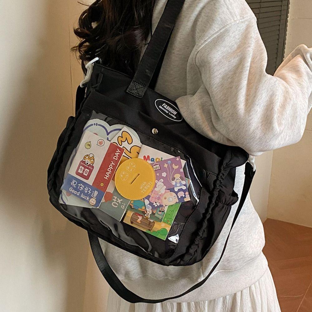 Idol Merchandise Storage Transparent Itabag Cute Student Tote Bag Japanese Crossbody Itabag Daily білий
Idol Merchandise Storage Transparent Itabag Cute Student Tote Bag Japanese Crossbody Itabag Daily білий