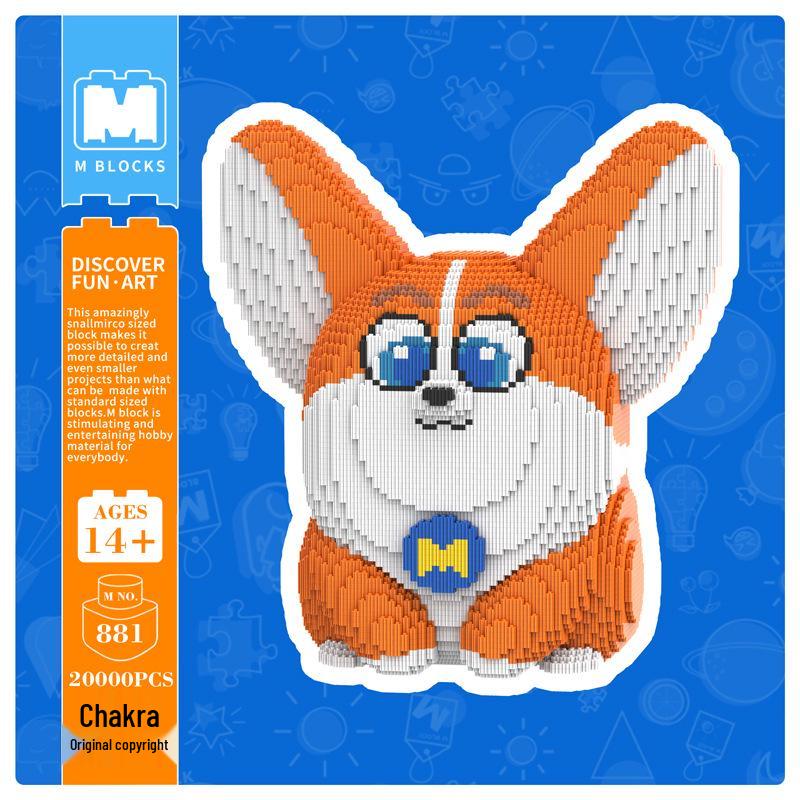 Exclusive MPIN Mengpin Trendy Play 88 Series: Official Flying Dog MOCO 3D Educational Building Blocks
Exclusive MPIN Mengpin Trendy Play 88 Series: Official Flying Dog MOCO 3D Educational Building Blocks