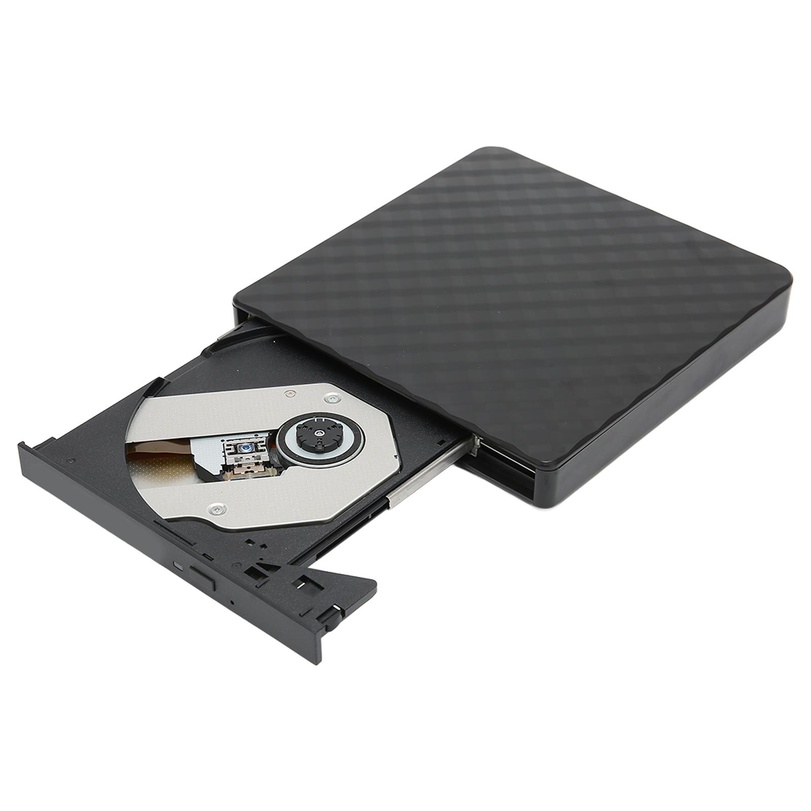 DVD Drive Ultra Thin Portable Plug and Play USB3.0 External DVD CD Drive Burner for Desktop Laptop чорний
DVD Drive Ultra Thin Portable Plug and Play USB3.0 External DVD CD Drive Burner for Desktop Laptop чорний