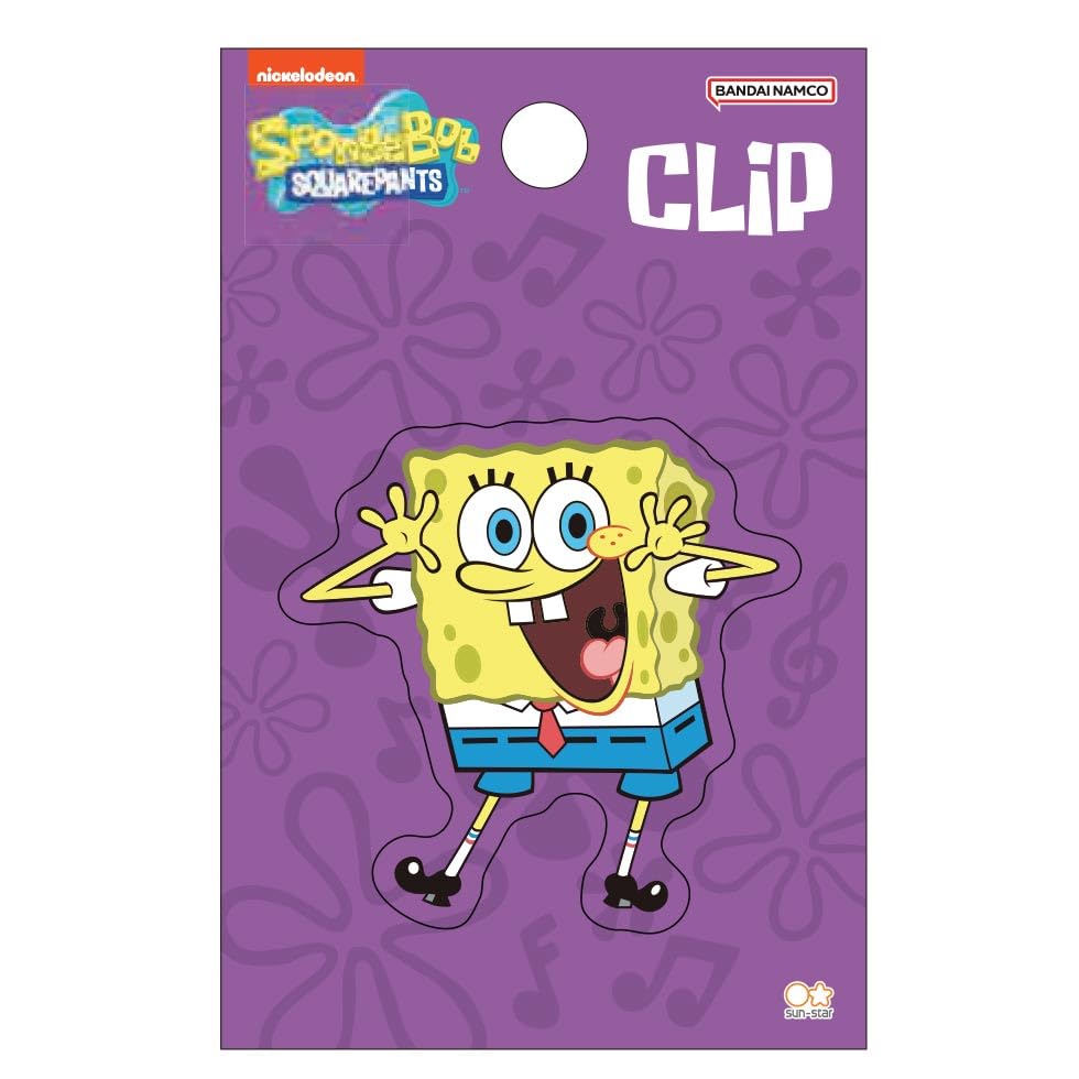 Sunstar Stationery SpongeBob SquarePants Acrylic C S3623505 Clip, Pattern,
Sunstar Stationery SpongeBob SquarePants Acrylic C S3623505 Clip, Pattern,