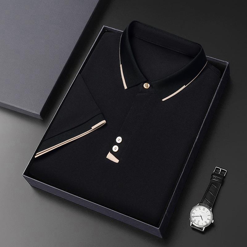 Новая летняя мужская рубашка поло, деловая повседневная тонкая дышащая футболка из ледяного шелка с лацканами, мужская футболка с коротким рукавом 4XL
Новая летняя мужская рубашка поло, деловая повседневная тонкая дышащая футболка из ледяного шелка с лацканами, мужская футболка с коротким рукавом 4XL