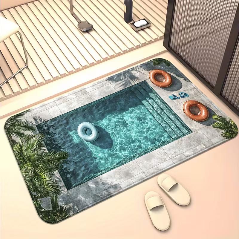 2D Underwater Crocodile Doormat Realistic Crocodile Pool Scene Non-Slip Entrance Rug Wild Aquatic Adventure Decor Floor Carpet 40x60cm
2D Underwater Crocodile Doormat Realistic Crocodile Pool Scene Non-Slip Entrance Rug Wild Aquatic Adventure Decor Floor Carpet 40x60cm