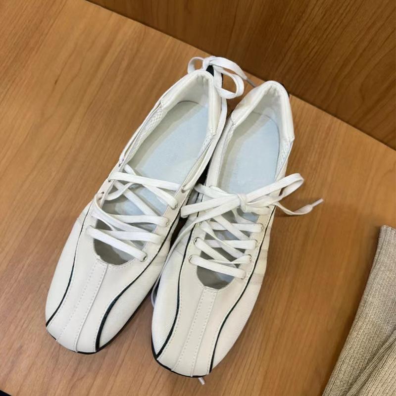 Cowhide version~ summer new niche design Korean ballet strap shoes retro square head flat Mary Jane shoes 35
Cowhide version~ summer new niche design Korean ballet strap shoes retro square head flat Mary Jane shoes 35