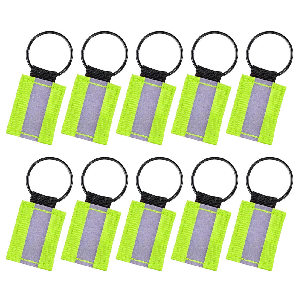 10pcs Safety Reflector Pendants 360 degree High Visibility Tags Night Safety Gear for Backpacks Bags, Commuting Walking
10pcs Safety Reflector Pendants 360 degree High Visibility Tags Night Safety Gear for Backpacks Bags, Commuting Walking