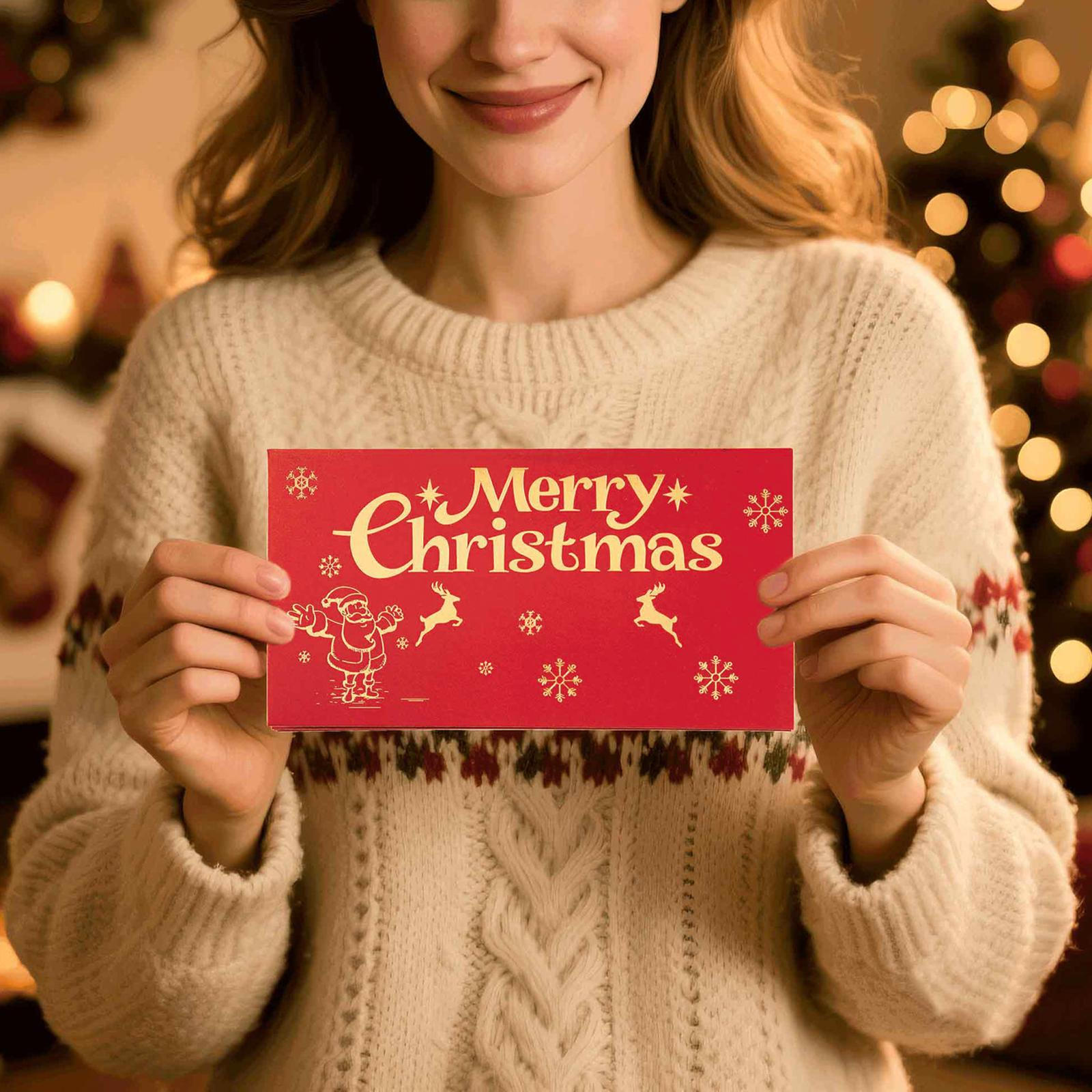 Christmas Moneys Gift Envelope 6 Slots Money Holders for Holiday Christmas deer
Christmas Moneys Gift Envelope 6 Slots Money Holders for Holiday Christmas deer