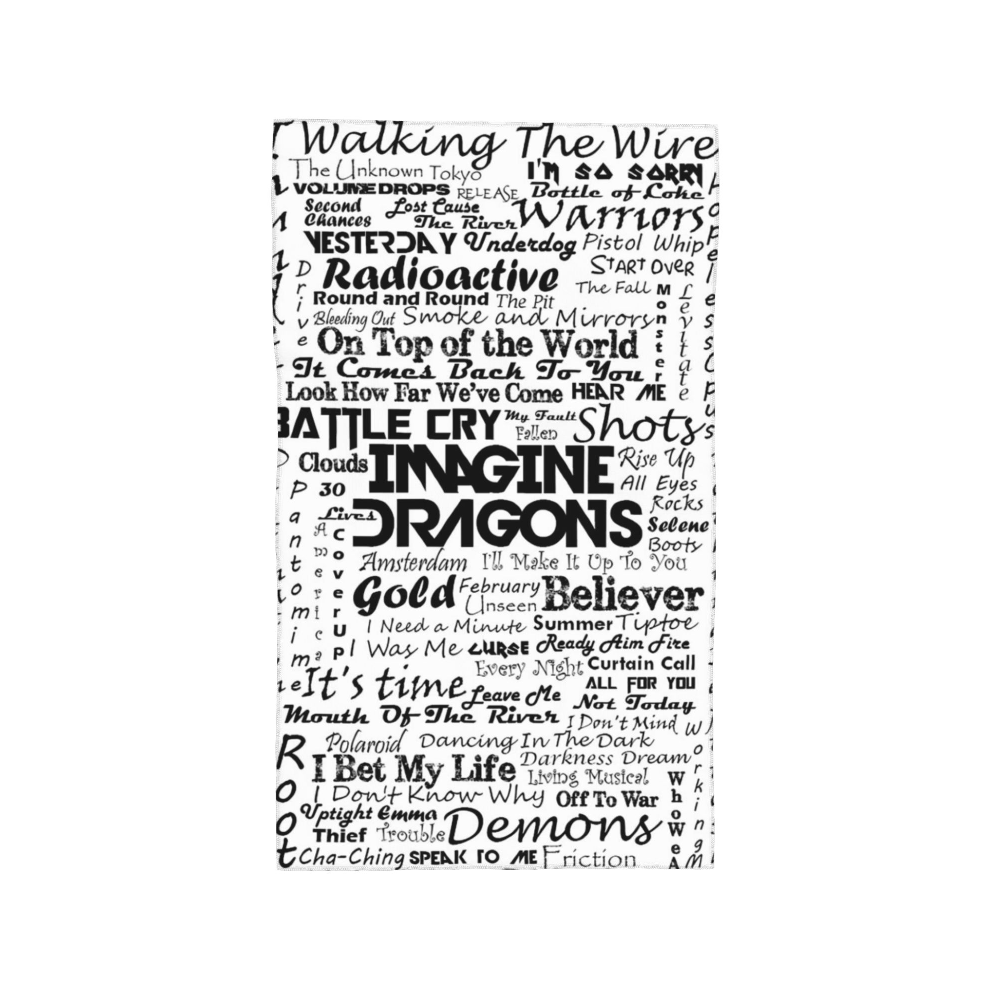 Imagine Dragons Soft Face Towel Quick Dry Pool Bath Cotton Towels Absorbent W40*H60(CM)
Imagine Dragons Soft Face Towel Quick Dry Pool Bath Cotton Towels Absorbent W40*H60(CM)